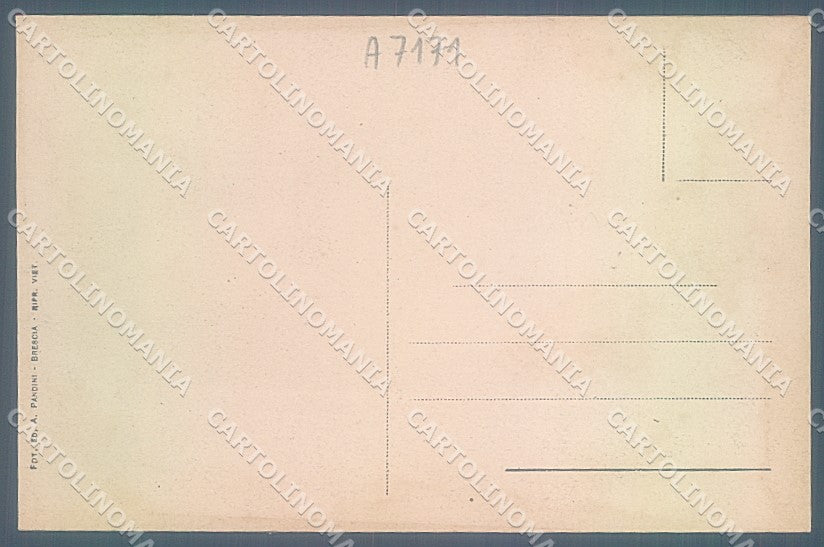 Brescia Città Chiesa Corso Garibaldi SCOLLATA cartolina JK2724 – retro