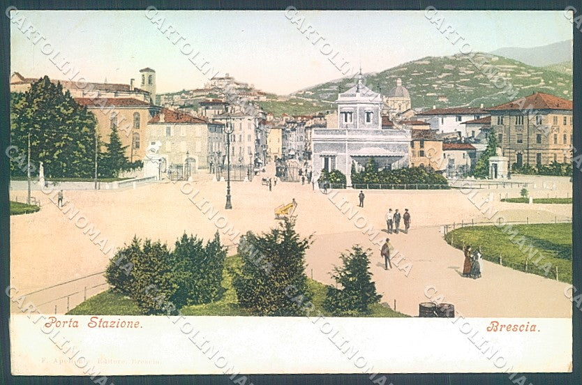Brescia Città Porta Stazione Purger 2129 cartolina JK2728 – fronte