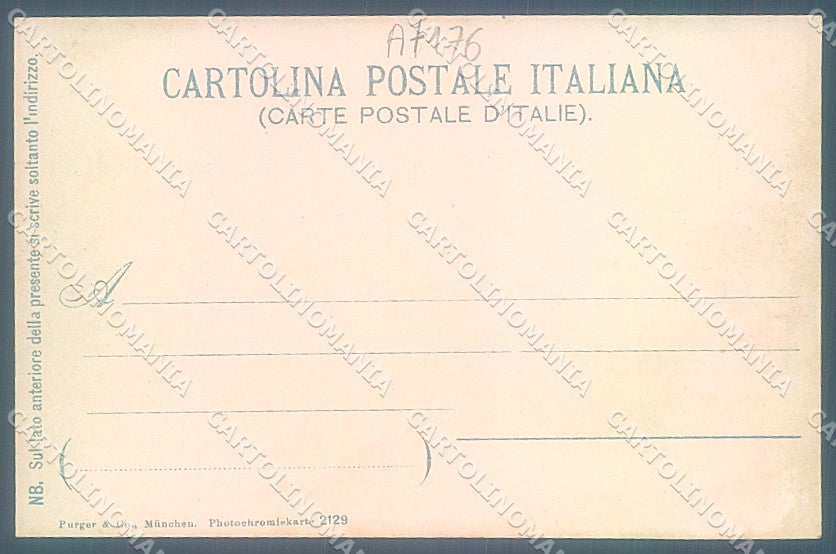 Brescia Città Porta Stazione Purger 2129 cartolina JK2728 – retro