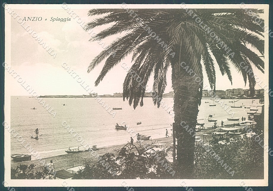 Roma Anzio Spiaggia FG cartolina JK2735 – fronte