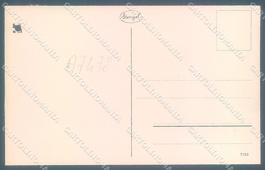 Trento Arco Castello Fiume Sarca Stengel cartolina JK2737 – retro