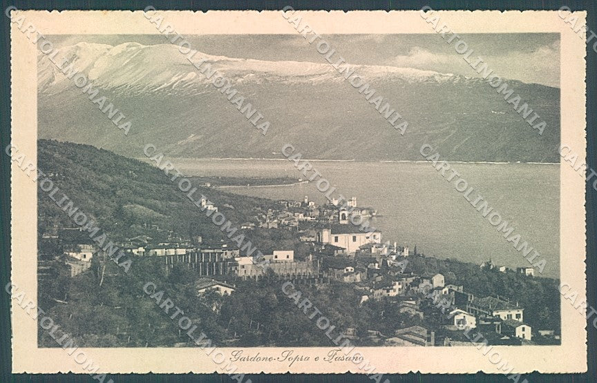 Brescia Gardone Fasano SCOLLATA cartolina JK2743 – fronte