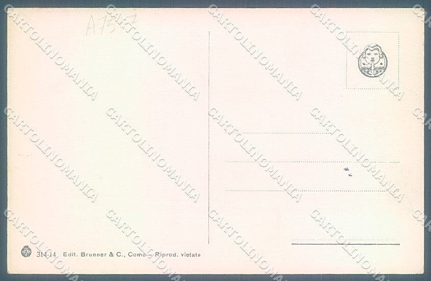 Brescia Maderno Lago di Garda Brunner 314-14 cartolina JK2754 – retro