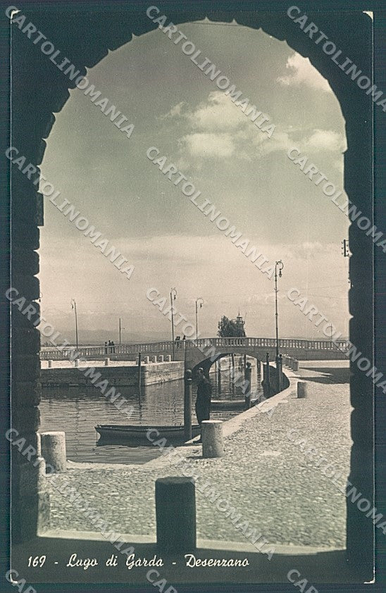 Brescia Desenzano Lago di Garda Ponte PIEGA Foto cartolina JK2762 – fronte