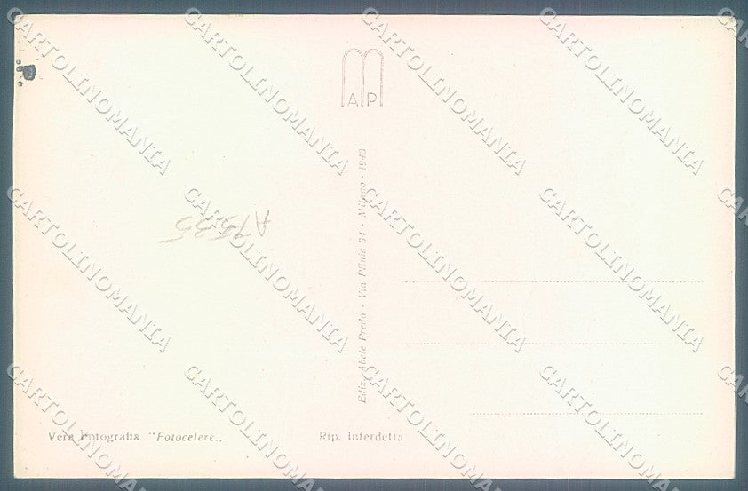 Brescia Desenzano Lago di Garda Ponte PIEGA Foto cartolina JK2762 – retro