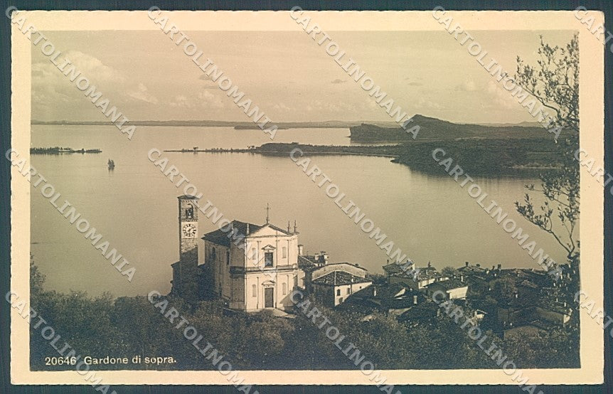 Brescia Gardone Riviera Chiesa Foto cartolina JK2763 – fronte