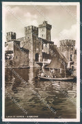 Brescia Sirmione Castello Scaligero Lago di Garda Barche Foto cartolina JK2766 – fronte