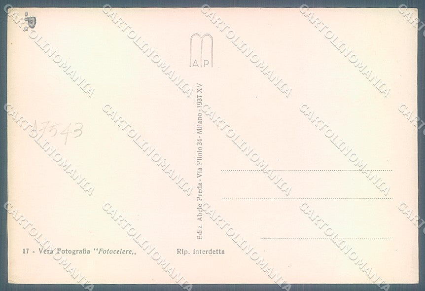 Brescia Sirmione Castello Scaligero Lago di Garda Barche Foto cartolina JK2766 – retro