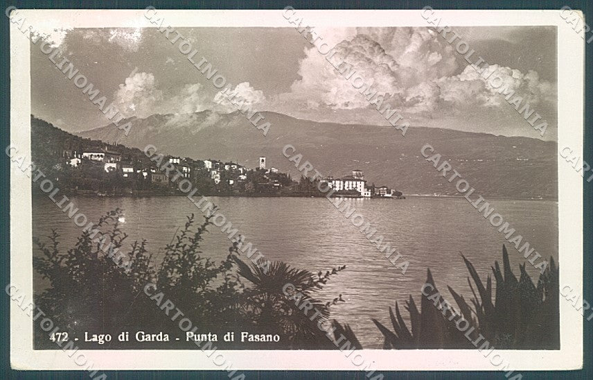 Brescia Lago di Garda Punta di Fasano PIEGHE Foto cartolina JK2768 – fronte