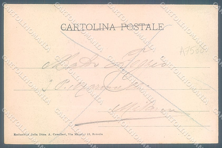 Brescia Città Castello cartolina JK2774 – retro