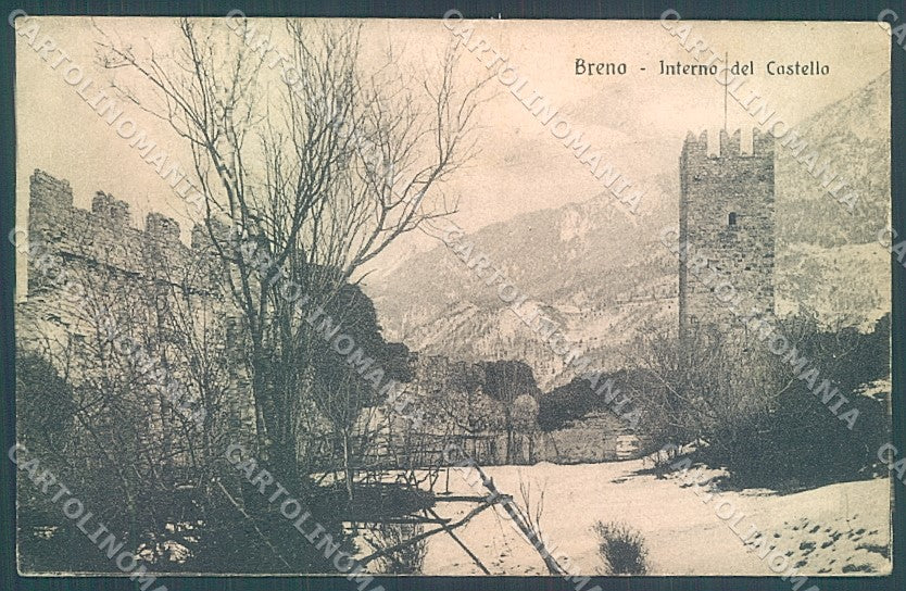 Brescia Breno Interno Castello cartolina JK2780 – fronte