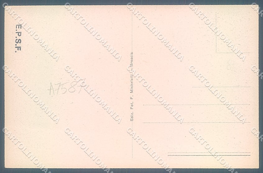 Brescia Città Loggia cartolina JK2782 – retro