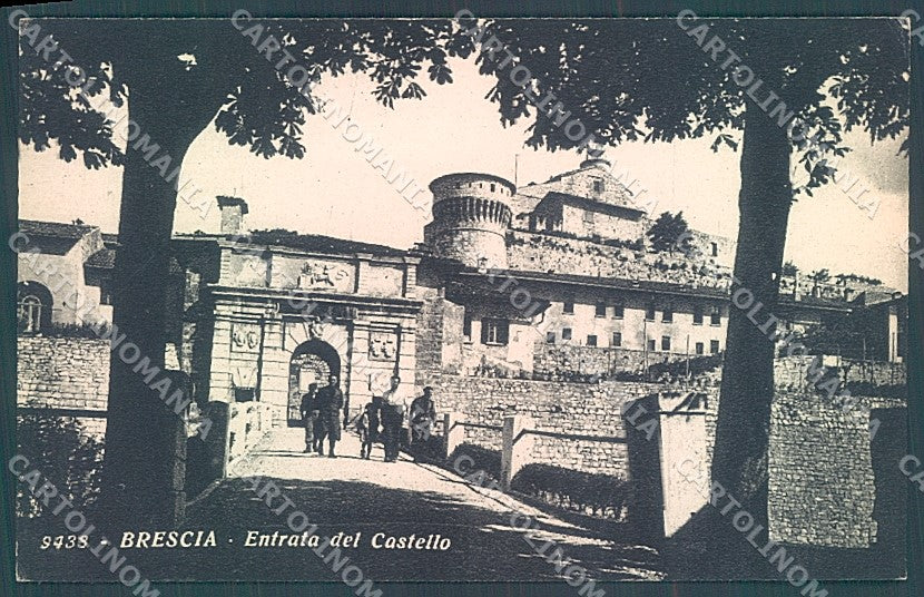 Brescia Città Castello Entrata cartolina JK2791 – fronte