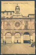 Brescia Città Torre dell'Orologio Piazza Vecchia SCOLLATA cartolina JK2798 – fronte