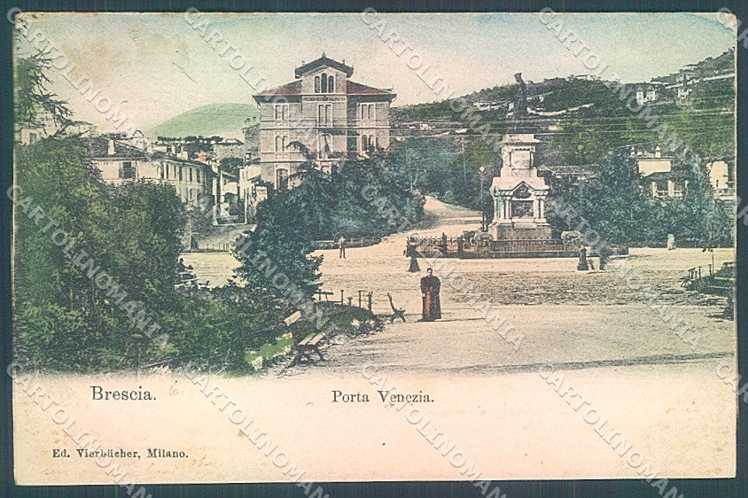 Brescia Città Porta Venezia cartolina JK2809 – fronte
