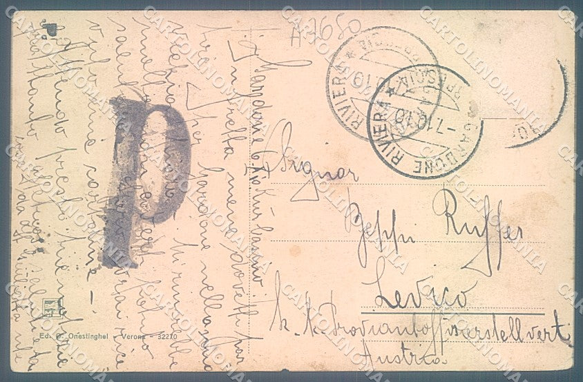 Brescia Isola Garda Lago Modiano 32270 cartolina JK2812 – retro