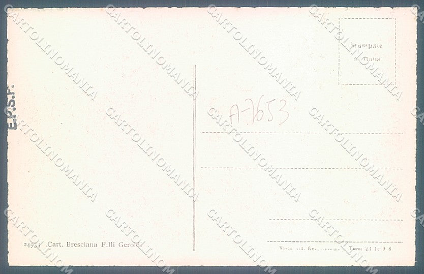 Brescia Città Monumento Moretto cartolina JK2813 – retro