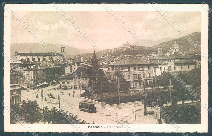 Brescia Città Tram cartolina JK2814 – fronte