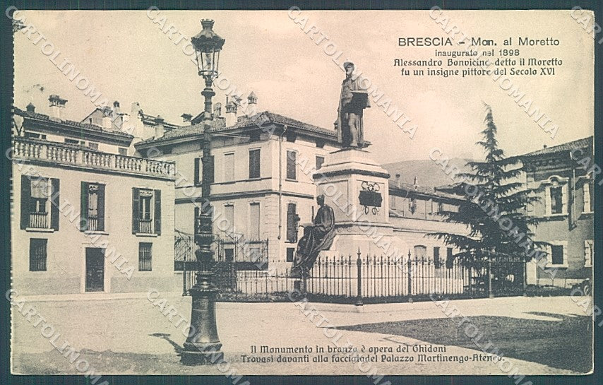 Brescia Città Monumento Moretto cartolina JK2817 – fronte