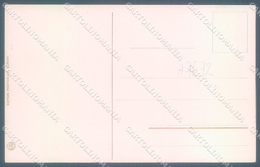 Brescia Gardone Riviera Lago di Garda Grand Hotel cartolina JK2823 – retro