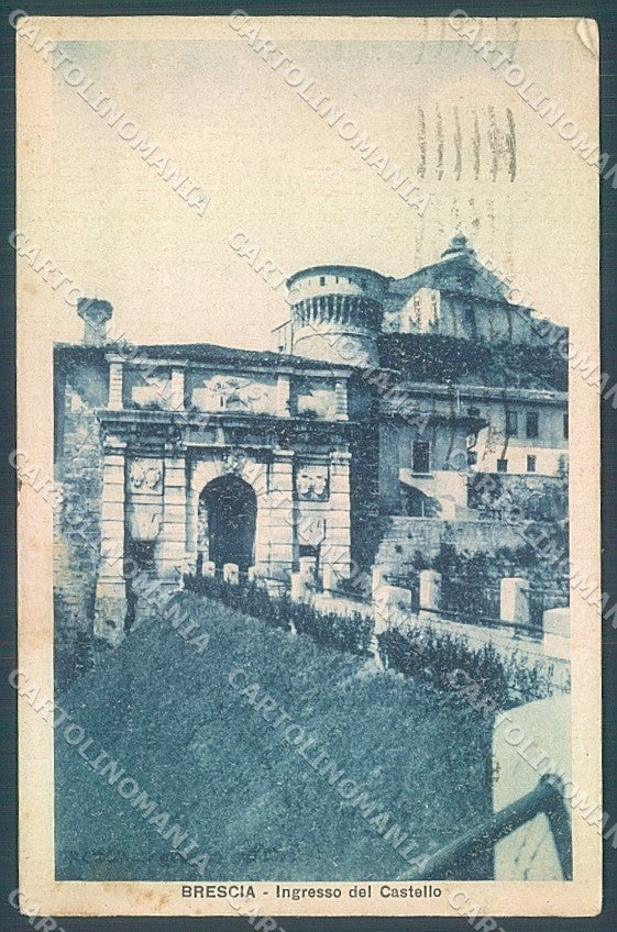 Brescia Città Ingresso Castello cartolina JK2824 – fronte