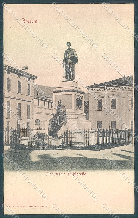Brescia Città Monumento Moretto cartolina JK2834 – fronte