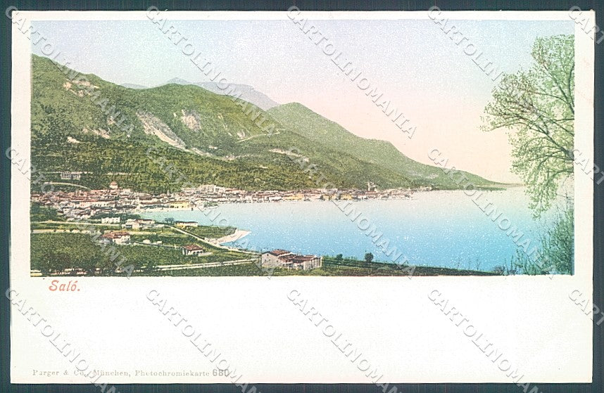 Brescia Salò Purger 680 cartolina JK2837 – fronte