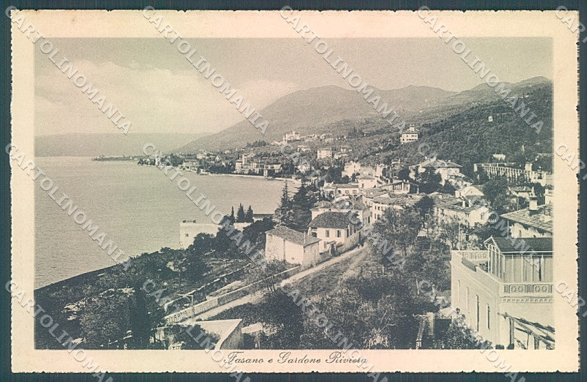 Brescia Gardone Riviera Fasano SCOLLATA cartolina JK2849 – fronte