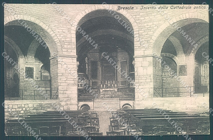 Brescia Città Interno Cattedrale cartolina JK2850 – fronte