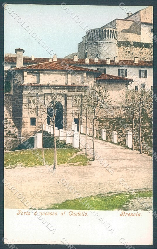 Brescia Città Accesso Castello cartolina JK2851 – fronte