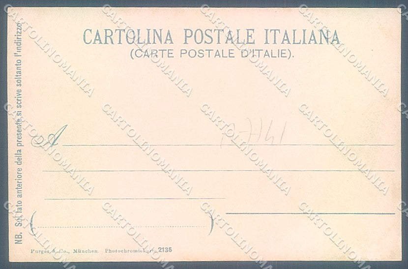 Brescia Fontana Porta Stazione Purger 2135 cartolina JK2856 – retro