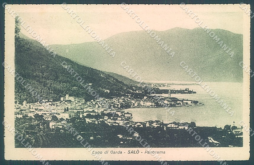 Brescia Salò Lago di Garda cartolina JK2859 – fronte