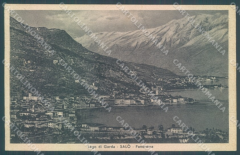 Brescia Salò Lago di Garda cartolina JK2860 – fronte