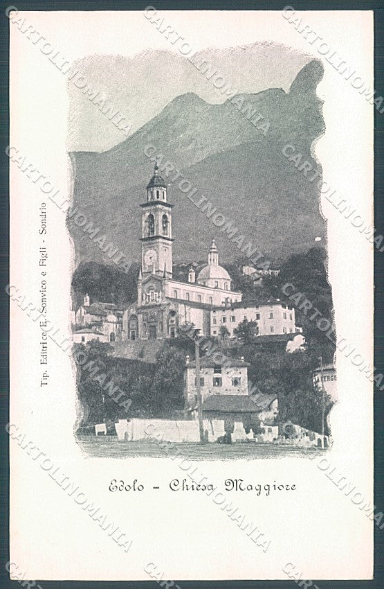 Brescia Edolo Chiesa Maggiore cartolina JK2861 – fronte