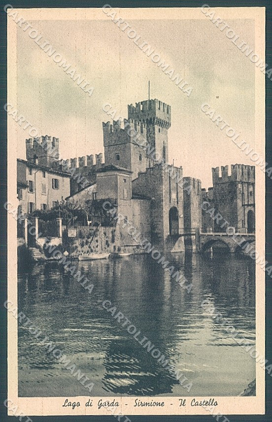 Brescia Sirmione Castello Cecami cartolina JK2863 – fronte