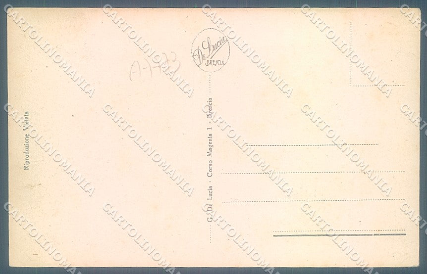Brescia Gardone Riviera Lago di Garda cartolina JK2874 – retro