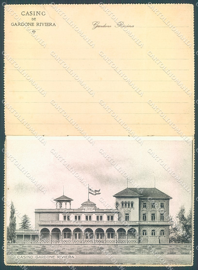 Brescia Gardone Riviera libretto cartolina JK2875 – fronte