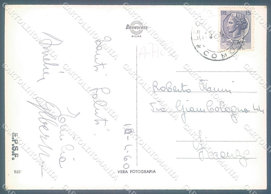 Lecco Città Foto FG cartolina JK2877 – retro