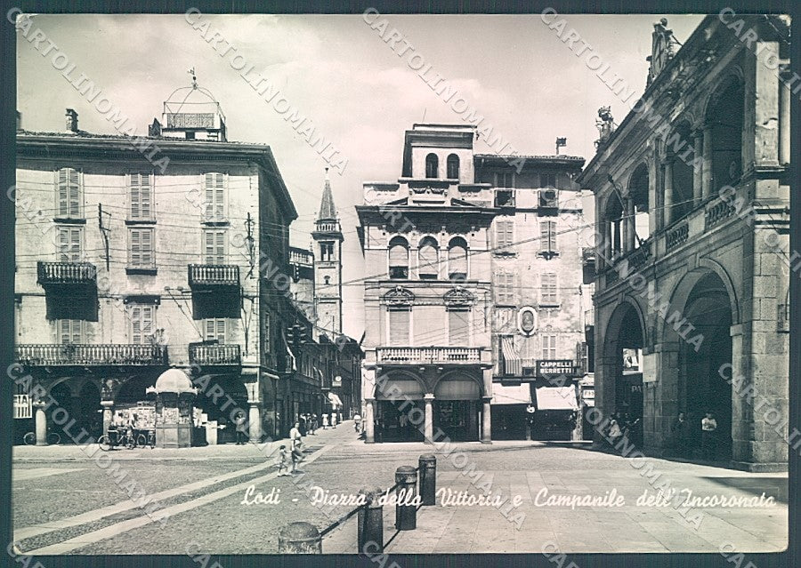Lodi Città Campanile dell'Incoronata Foto FG cartolina JK2881 – fronte