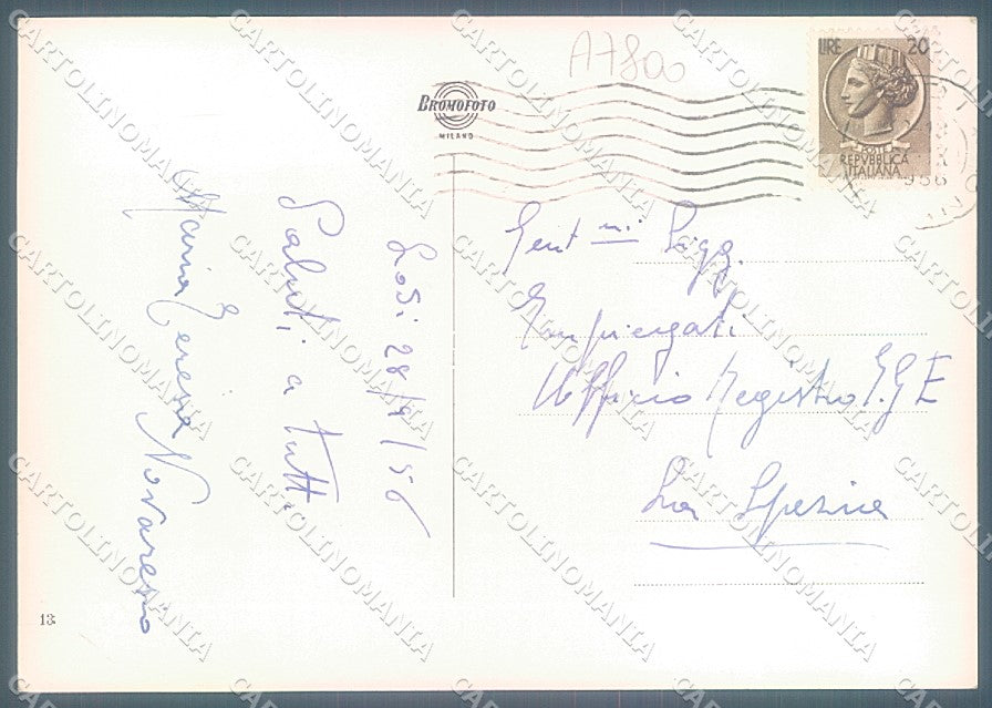 Lodi Città Fiume Adda Foto FG cartolina JK2888 – retro