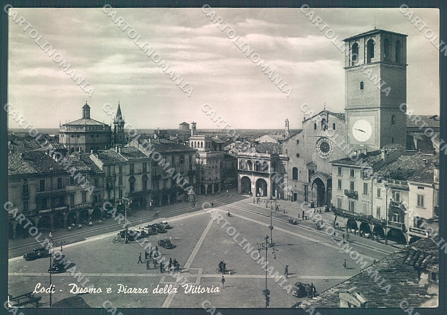 Lodi Città Duomo Farmacia Foto FG cartolina JK2893 – fronte