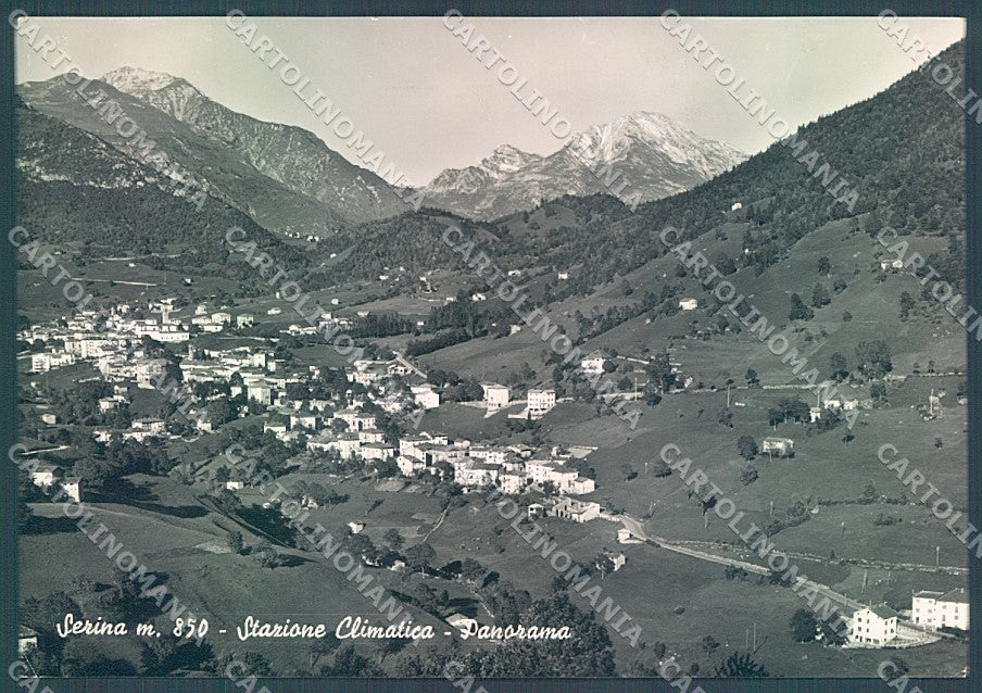Bergamo Serina Foto FG cartolina JK2912 – fronte