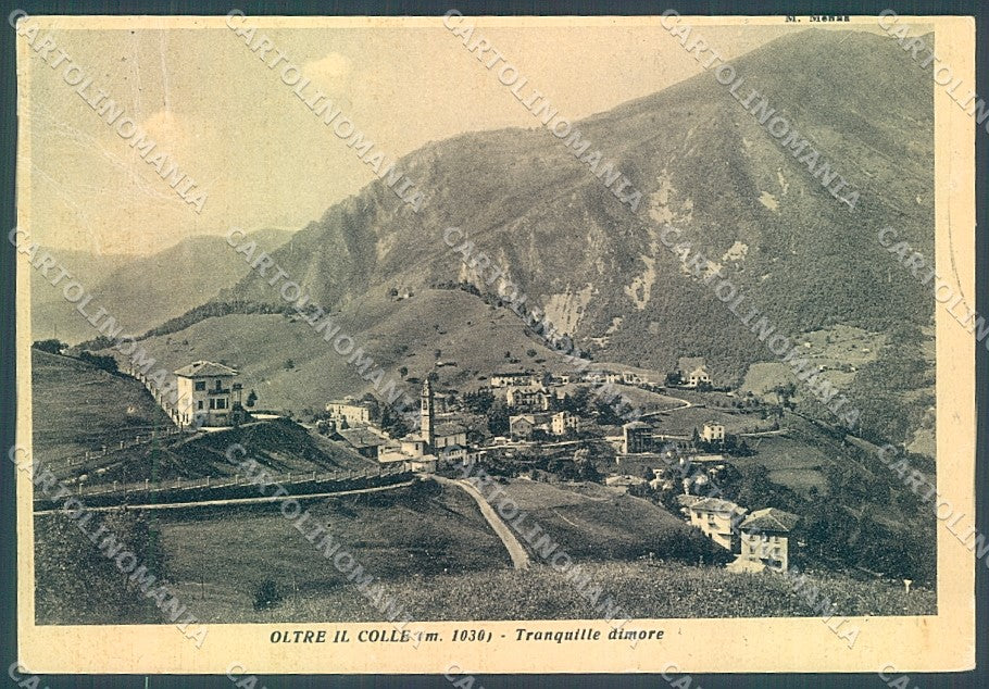 Bergamo Oltre il Colle FG cartolina JK2923 – fronte