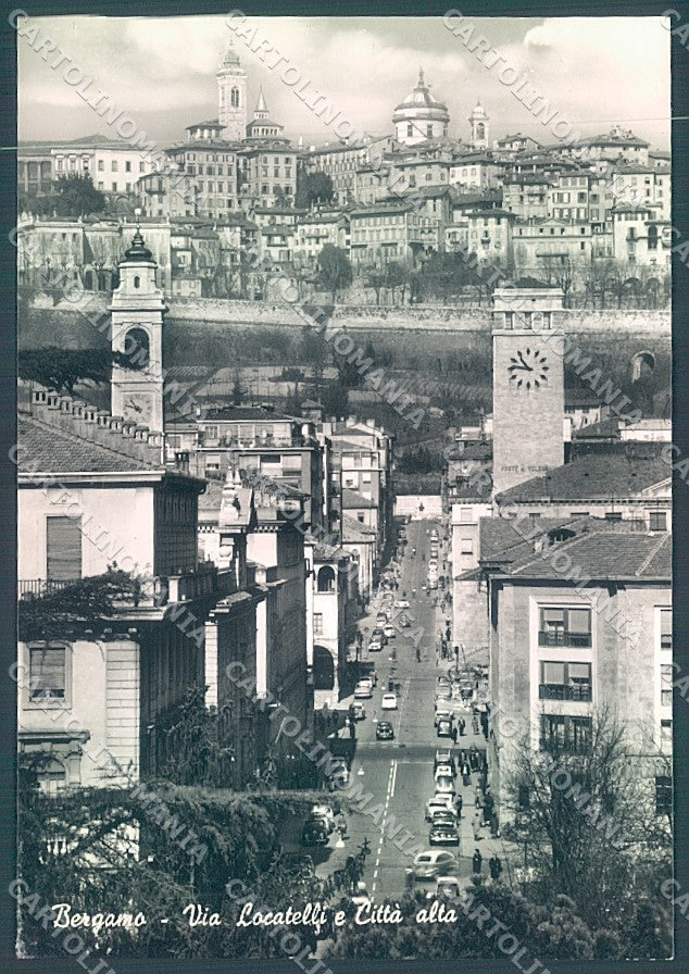 Bergamo Città Foto FG cartolina JK2927 – fronte