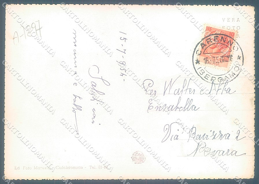 Lecco Carenno Foto FG cartolina JK2930 – retro