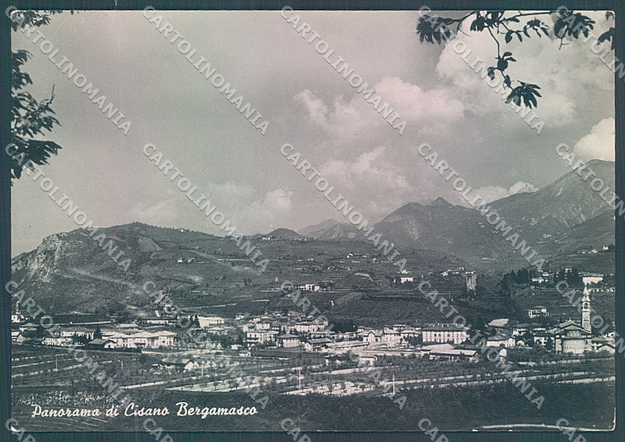 Bergamo Cisano Bergamasco Foto FG cartolina JK2931 – fronte