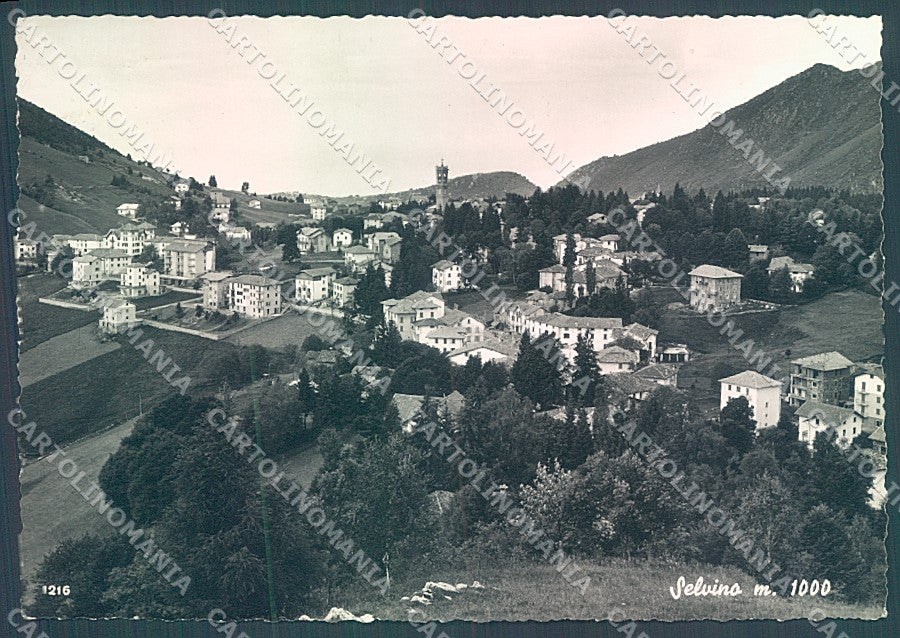 Bergamo Selvino Foto FG cartolina JK2936 – fronte