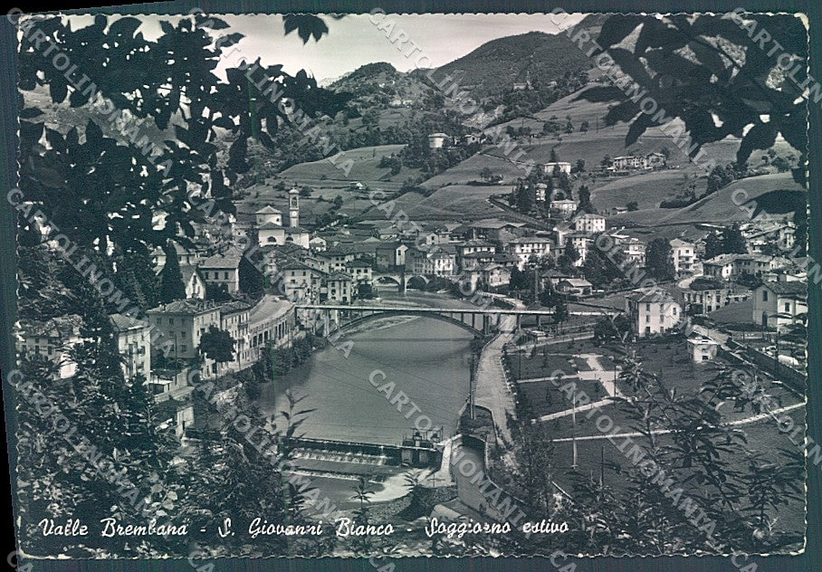 Bergamo S. Giovanni Bianco Val Brembana Foto FG cartolina JK2938 – fronte