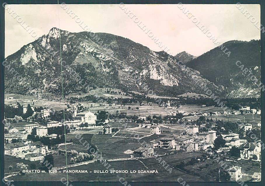 Bergamo Bratto STRAPPINI Foto FG cartolina JK2942 – fronte