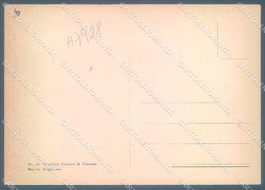 Lecco Torre de Busi Castello Funivia FG cartolina JK2946 – retro